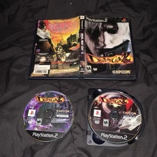 Devil May Cry 2 PlayStation 2 x2 Disc Game Original Case Black Label DVD PS2 OOP