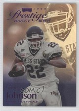 1999 Playoff Prestige SSD Rookie Spectrum Purple /500 James Johnson #B191 11pj