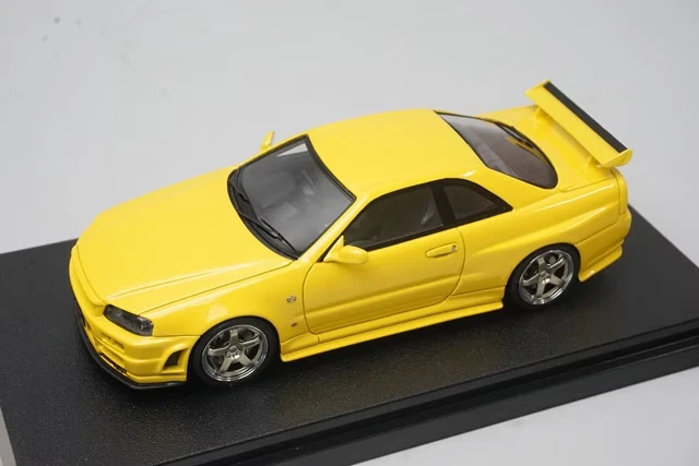 Miniature HPI 1/43 Nissan Skyline GTR R32 - Cristal White - État Comme Neuf