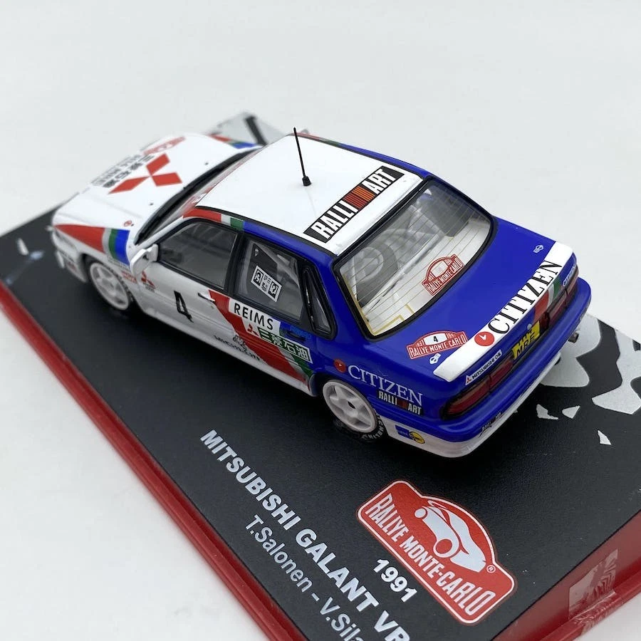 Modellino Auto Atlas Ex Magazine 1/43 Mitsubishi Galant VR-4 Rally Montecarlo... - Immagine 2 di 4