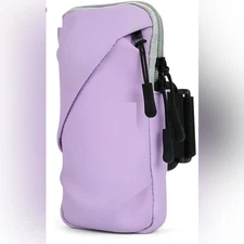 🆕 Purple Arm Band Running Bag Waterproof Mobile Phone Arm Bag for phone running