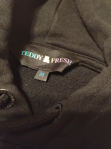 Teddy Fresh Medium Sweatshirt Hoodie Bear - Picture 5 of 7