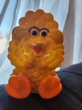 Vintage Big Bird Windup Peek-a-boo Illco Toy Jim Henson Works