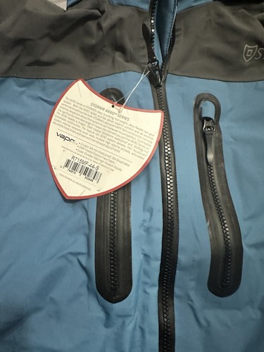 STORMR AERO FISHING RAIN JACKET - BLUE, SIZE SMALL - Picture 6 of 8