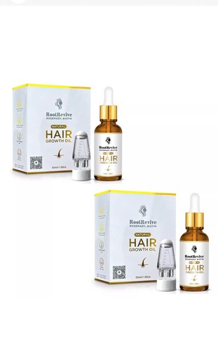 Haarwuchsöl mit Rosmarin 100% natürliche organische Kräuterbehandlung für Haare Set 2 - Bild 2 von 6