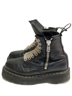 靴 Dr. Martens 1460 DMXL Jumbo Lace Boot Dr. Martens 1460 DMXL Jumbo Lace Zip Boot Rick Owens Black