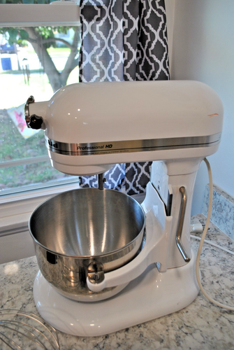 KitchenAid Professional HD KG25H7XWH White Bowl Lift Stand Mixer 10 Speed 5QT - Picture 2 of 10