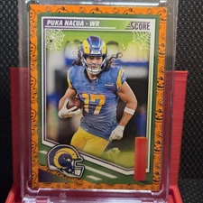 2025 Panini Score-A-Treat - Puka Nacua #120 Pumpkins 🎃 Rams
