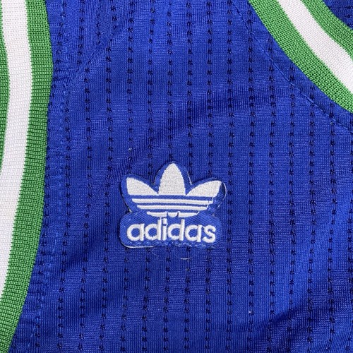 Raro De Colección Dirk Nowitzki Adidas Dallas Mavericks Madera Dura Clásicos COSIDO TALLA L - Imagen 8 de 24