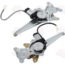 Window Regulators w/ Motor Rear Left & Right For 2001-2007 Toyota Highlander