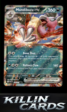 Mandibuzz ex 139/217 Pokemon Double Rare ME: Ascended Heroes Card NM