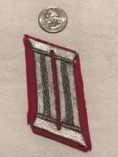 P192 - WWII German - Collat Tab - Single - Feuerschutzpolizei - Officer