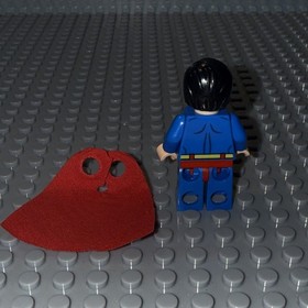 Lego Minifigure Figs DC Superman Wonder Woman Lasso Lex Luthor - Lot of 3 - 6862