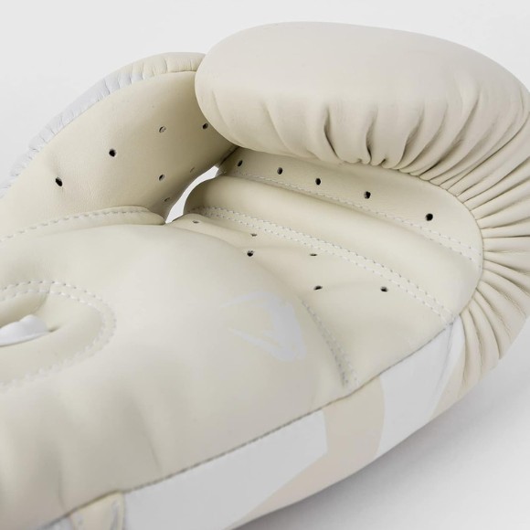 Venum Elite 14oz Boxing Gloves – White/Off-White, Professional MMA & Training Gl thumbnail 3