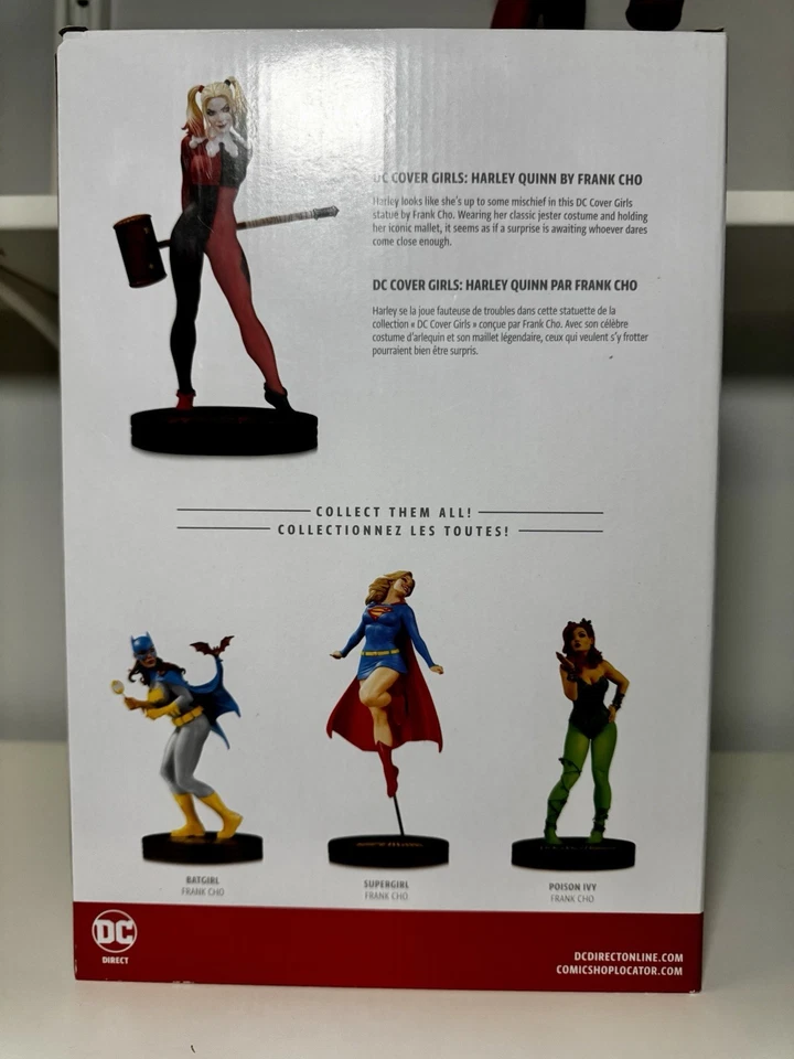 DC DIRECT COVER GIRLS FRANK CHO HARLEY QUINN STATUE 384/5000 - Image 4 of 4