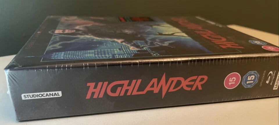 Highlander Collectors Edition StudioCanal 4K Blu-Ray Booklet Brand New Sealed - Image 3 of 4