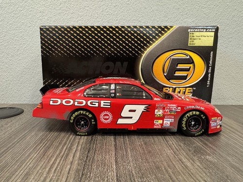 2002 Bill Elliot #9 Dodge Brickyard 400 Winner Raced Version Elite 1:24 ARC MIB - Bild 4 von 12