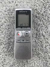 SONY IC Recorder ICD-BX700 Silver Digital Voice Recorder Handheld - Tested