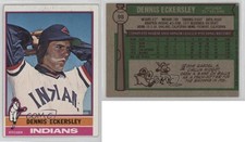 1976 Topps Dennis Eckersley #98 Rookie RC HOF