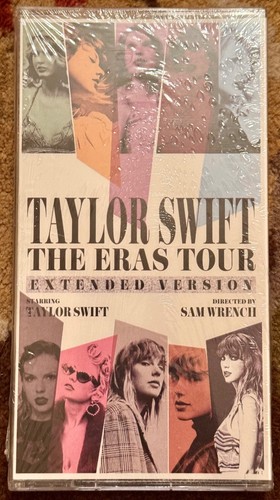 TAYLOR SWIFT "ERAS TOUR EXTENDED EDITION" MEGA RARE LIVE IMPORT 3x CASSETTE TAPE