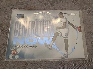 2025-26 Topps Cedric Coward Generation Now RC