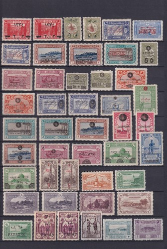 TURKEY. 1919/1930. 60 STAMPS. MLH