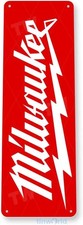 Tinworld Tin Sign: Milwaukee Tool Garage Auto...