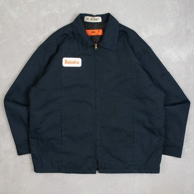 Cintas Vintage Full Zip Workwear Jacke Large Herren 1990s Blue Company