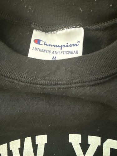 Vintage 90s New York university reverse weave crewneck - Picture 5 of 11