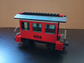 LEGO Trains (3225) Classic Train No Box or Instructions, Missing 1 Minifigure