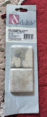 American Olean sandy Bullnose Corner 2'' X 2'' Ceramic Textured Tile FK98