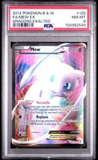 2012 POKEMON BLACK & WHITE DRAGONS EXALTED #120 FULL ART/MEW EX PSA 8 on eBay