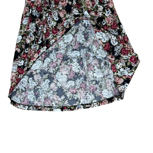 CDC Caren Desiree Sz 14 Floral Multicolor Rayon Dress Boho Hippie Festival 90s - Picture 14 of 21