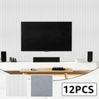 12Pcs Soundproof Wall Panels Self Adhesive Soundproof Panels Decorative frStG