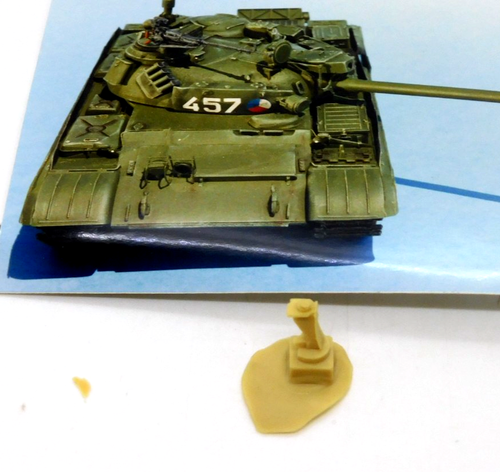 Washington Armor T54 T55 BDD Hufeisenturm 1:35 WAC 019 1 Stück Resin