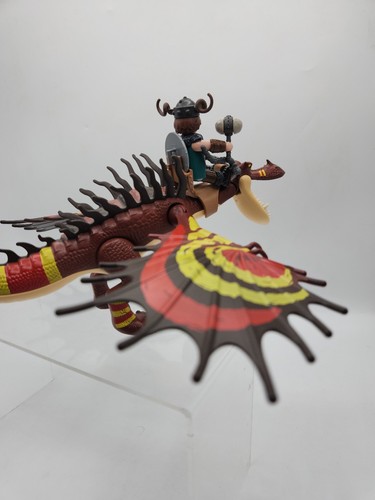 How To Train Your Dragon Playmobil 70731 Set Hookfang & Snotlout Figure - Picture 9 of 13