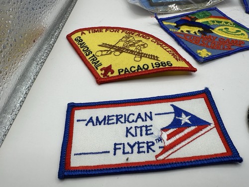 LOT OF 10 Vintage VTG Mixed Years Embroidered Applique Patches New. - Picture 15 of 15