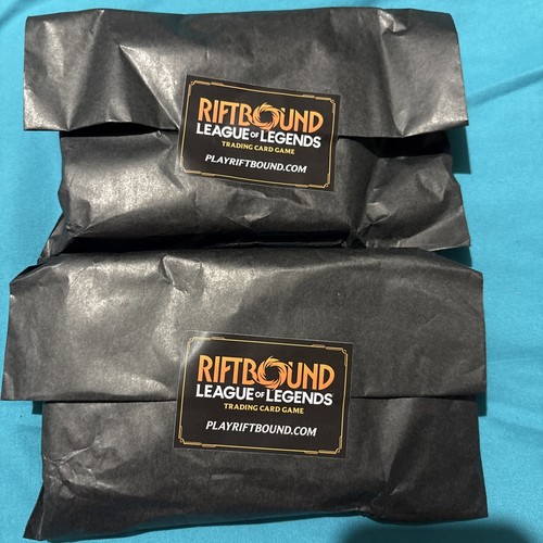 2 SEALED - Riftbound TCG Gencon Demo Deck und Ahri Promo - League Of Legends TCG