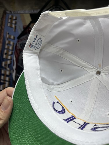 Vintage Spring Hill College Hat The Game Split Bar Badgers 90s Snapback Read - Picture 11 of 13