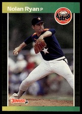 1989 Donruss #154 Nolan Ryan