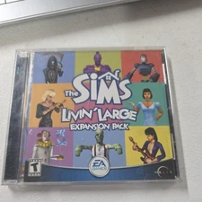 The Sims - Livin' Living Large Add-On Expansion Pack - Windows PC Computer Game