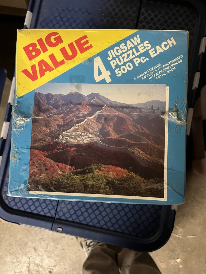 Sealed, Hoyle Jigsaw Value Pack. 4 Puzzles. 500 Pieces Each - Image 3 of 4