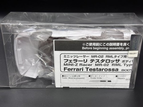 Kyosho Mini-Z Ferrari Testarossa White Body Set Unlackiert RC Auto Selten Japan Neu - Bild 5 von 5