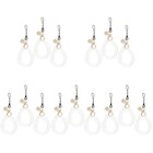  5pcs Clear Chain Kette Lanyard 3pcs Lanyard Gurt Dekorative