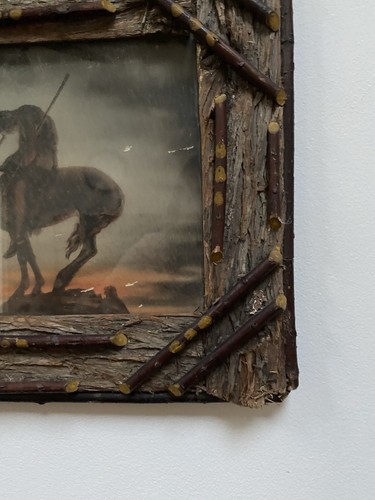 Vintage Antique Samuel Schiff End of the Trail Native American 8х10 Litho Art - Picture 6 of 21