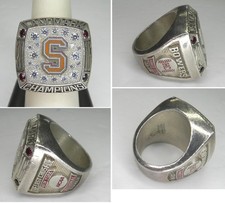 F220  2016 Sterling Susquehanna River Hawks Baseball Championship COACH Ring