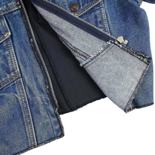 Maison Martin Margiela 1996AW White Tag Zip Up Denim Jacket Used MESC-0 - Picture 6 of 10