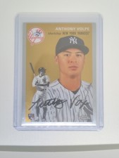 2023 Topps Chrome Platinum Anniversary Anthony Volpe Refractor RC NY Yankees