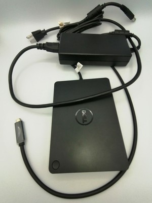 Dell Wd15 K17a Docking Station With 180w Adapter Usb Type C Dock Cable 700461511137 Ebay