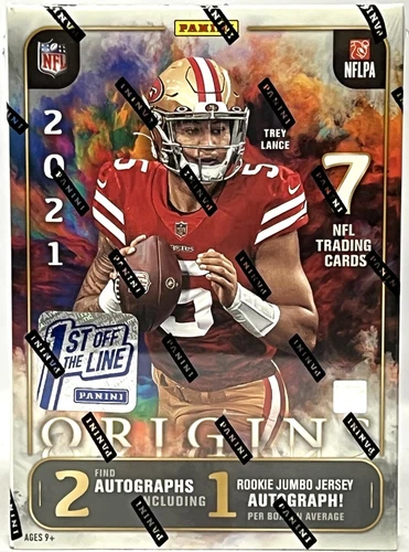 2021 PANINI ORIGINS FOOTBALL 1ST OFF THE LINE FOTL HOBBY BOX
